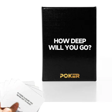 How Deep Will You Go Conversation Card Game 1