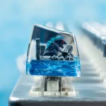 Dark Monster Epoxy Resin Keycap Handmade 6