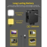 echargeable Clip-On Webcam Ring Light Kit 4