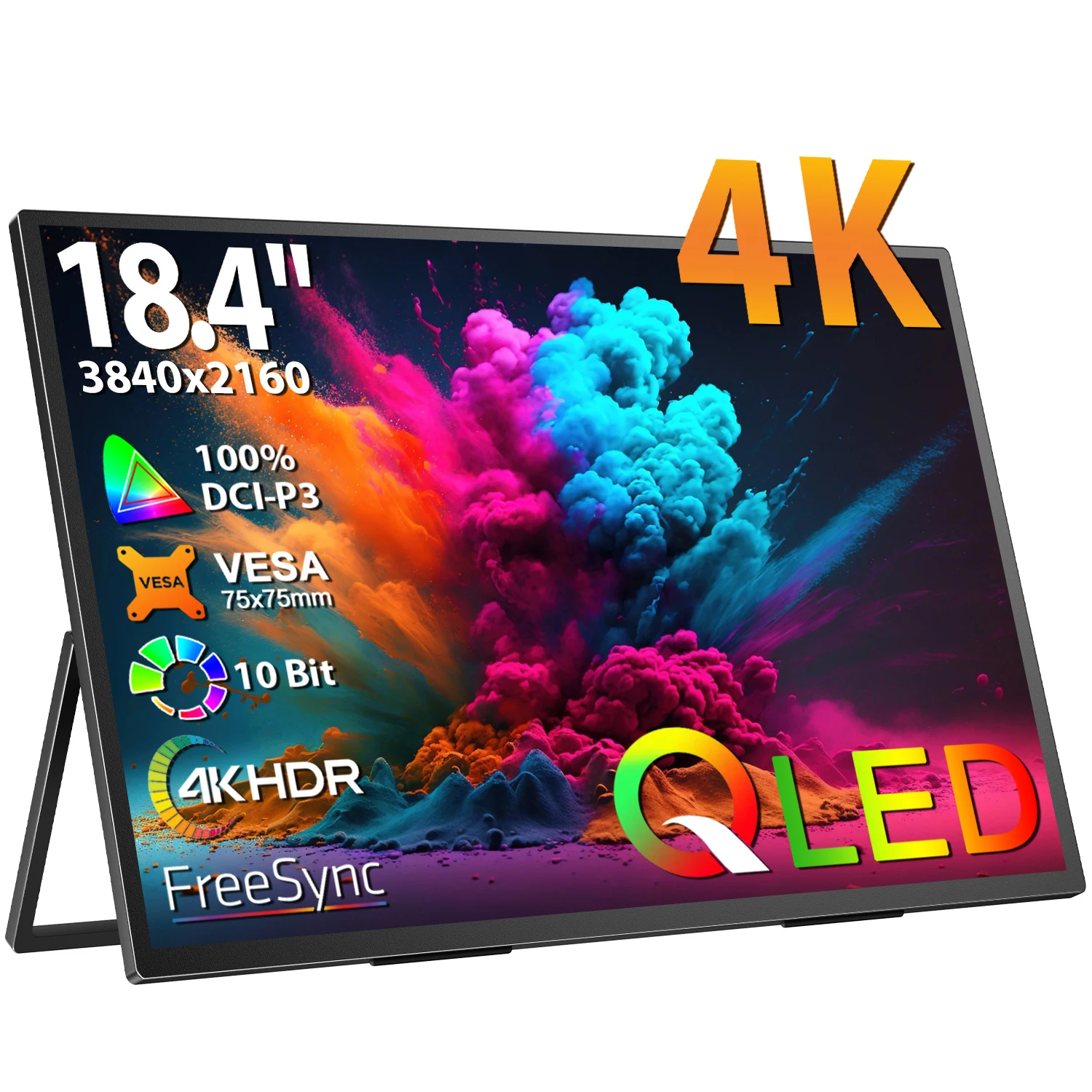 184-Inch 4K QLED Portable Monitor 100 sRGB 1 18.4-Inch 4K QLED Portable Monitor 100% sRGB 1