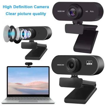 1080P USB Webcam with Mic Plug and Play 1