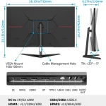 32-inch 4K 144Hz IPS UHD Gaming Monitor 6