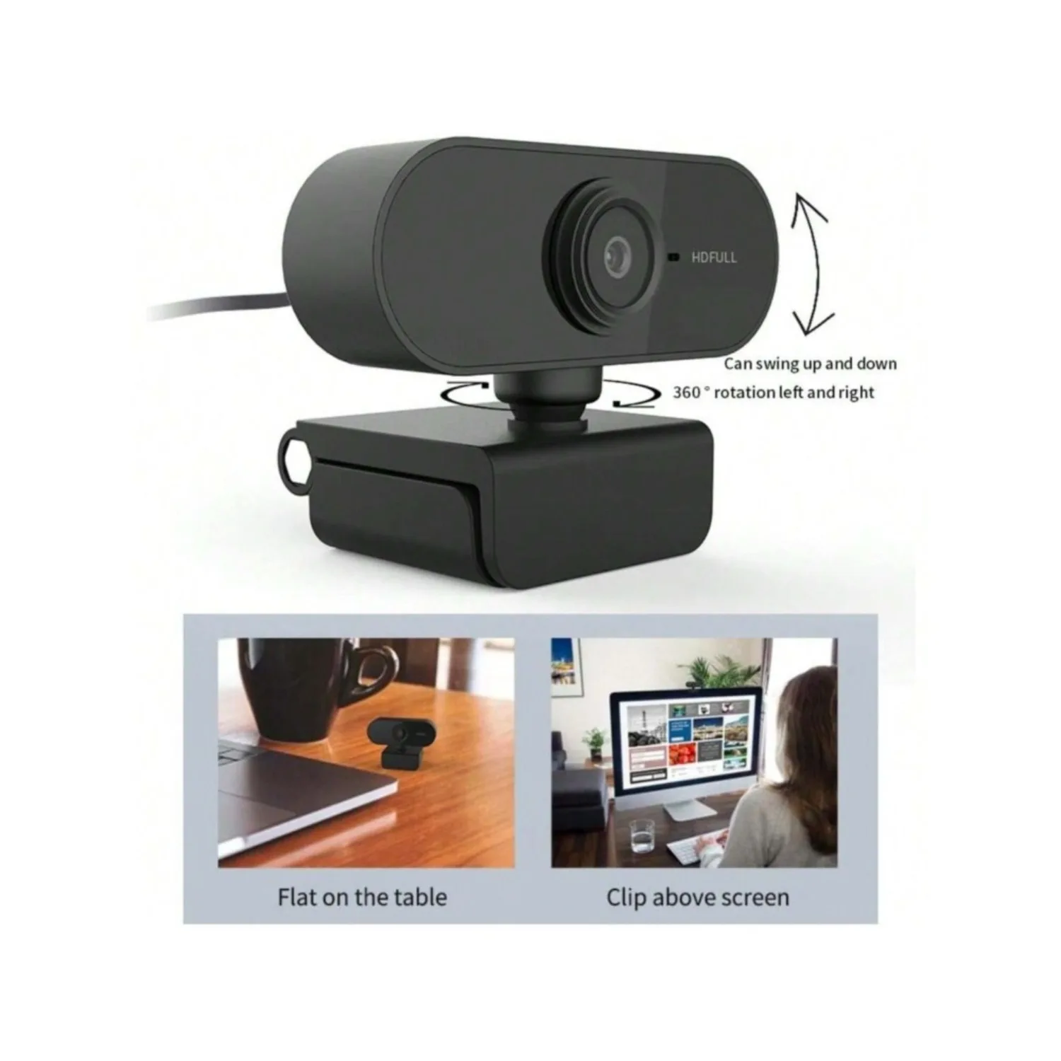 1080P HD USB Webcam with Microphone for PC 6 1080P HD USB Webcam with Microphone for PC 6