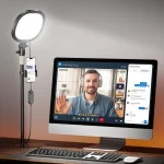 Desktop Ring Light Stand CRI 97+ Video Calls 1