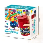 Color Line Bingo Bell Bead Grab Game for 2 Players 5