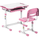 Adjustable Kids Study Desk and Chair Set for Art 1