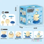 Penguin Pirate Barrel Interactive Toy Set 6