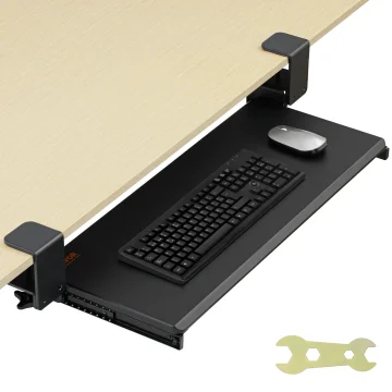 SucceBuy 26.8-Inch Under Desk Keyboard Tray 1