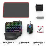 5-in-1 Mobile Game Converter RGB Keyboard Set 6