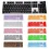 104pc Blank ABS Keycaps for Cherry MX