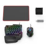 5-in-1 Mobile Game Converter RGB Keyboard Set 4