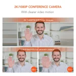 NUROUM V15-AFL 2K Autofocus Webcam Ring Light 2