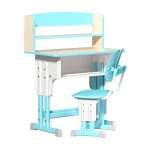 Kids Study Desk Chair Set Adjustable Drawer 5