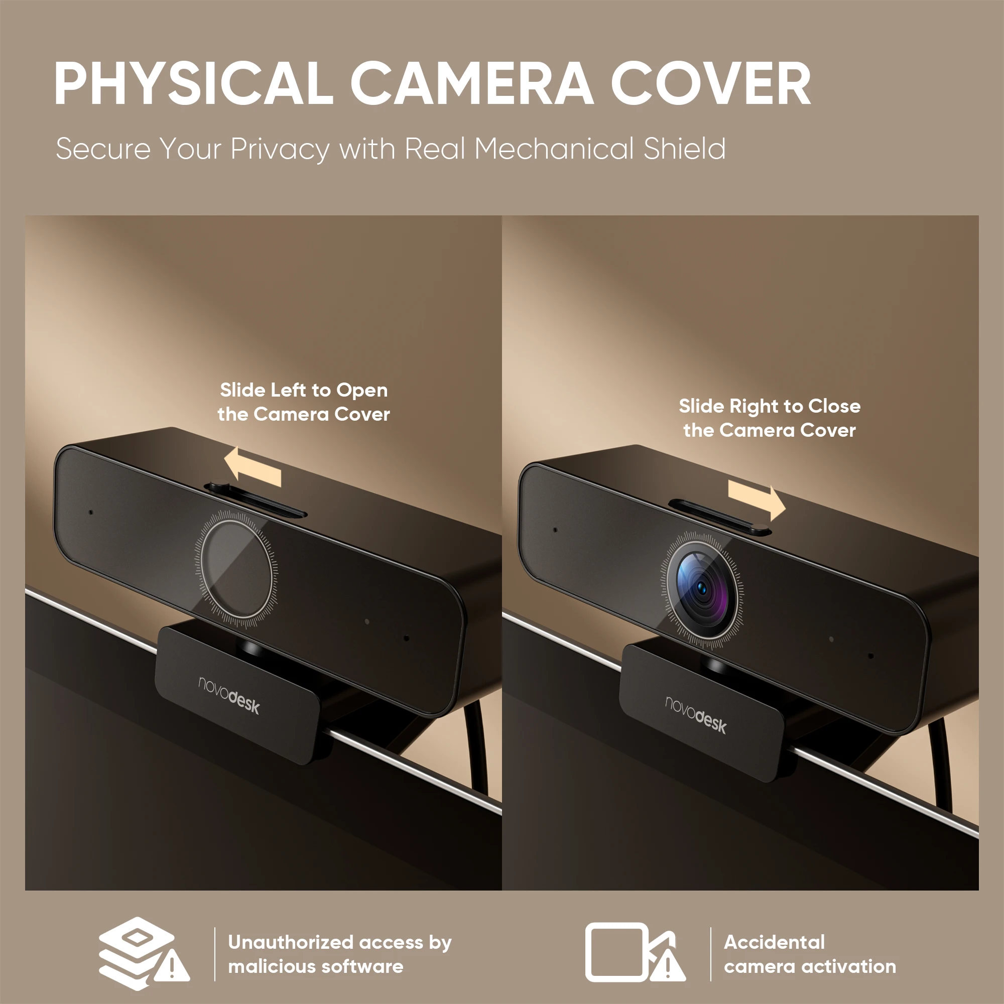 Deli 1080p HD Webcam with Microphone, Privacy Cover & Tripod, Plug and Play for Video Conferencing 2 Deli 1080p HD Webcam with Microphone, Privacy Cover & Tripod, Plug and Play for Video Conferencing 2