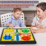 Portable Folding International Ludo Game Set 1