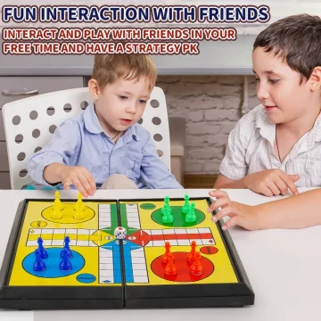 Portable Folding International Ludo Game Set 1