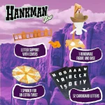 Magnetic Hangman Word Guessing Game 5