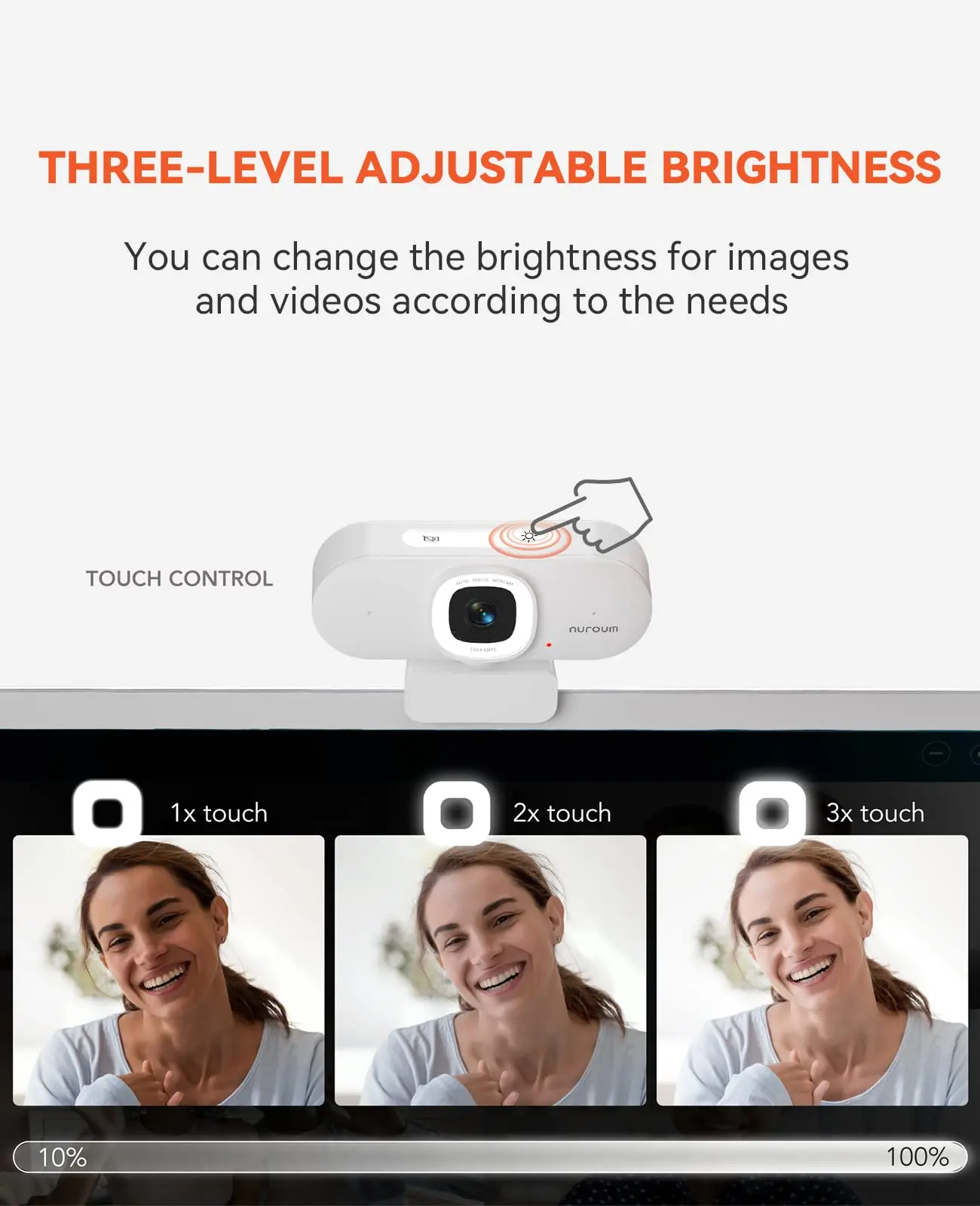 NUROUM V15-AFL 2K Autofocus Webcam Ring Light 4 NUROUM V15-AFL 2K Autofocus Webcam Ring Light 4