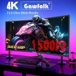 Gawfolk 34-inch 1500R 144Hz Curved Gaming Monitor 4