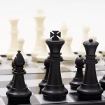 Folding Magnetic Chess Set 19.5cm Travel Board 6