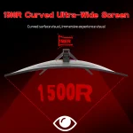 Gawfolk 34-inch 1500R 144Hz Curved Gaming Monitor 2