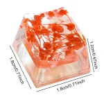 Resin Dried Flower Artisan Keycap for MX 4