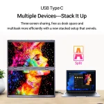 15.6-Inch Dual Screen Portable Monitor 6