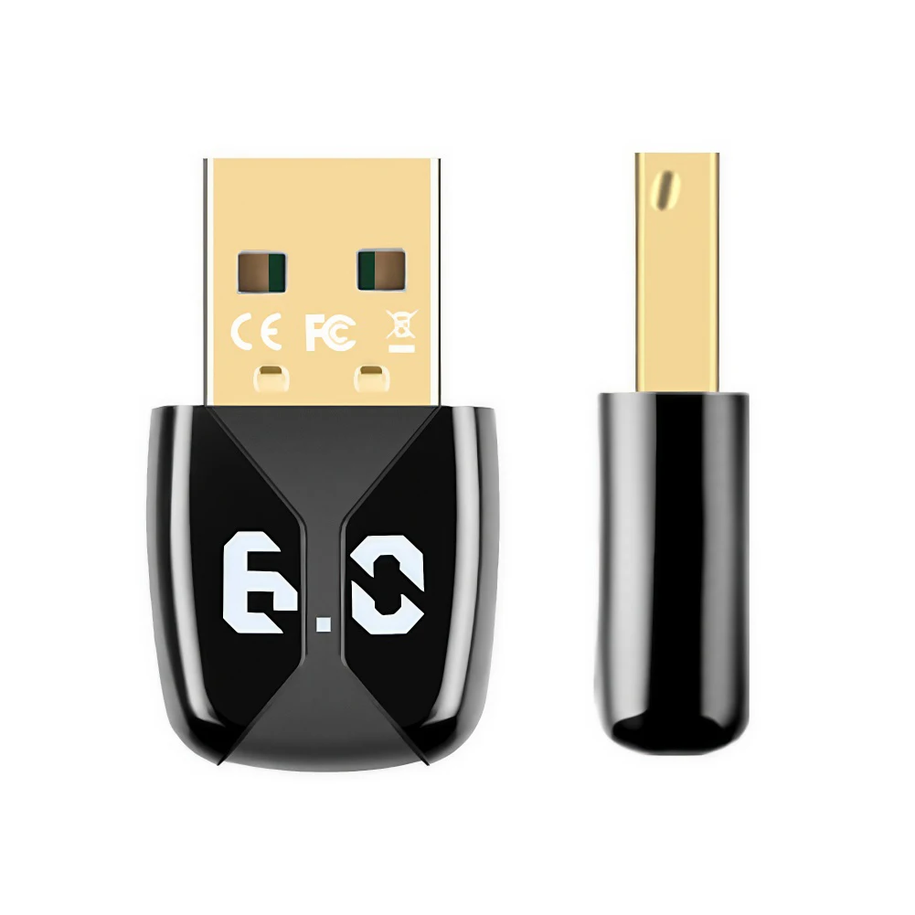 BT 6.0 Wireless Adapter Dongle for PC Audio 5 BT 6.0 Wireless Adapter Dongle for PC Audio 5