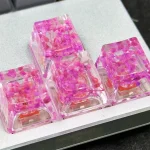 Resin Dried Flower Artisan Keycap for MX 3