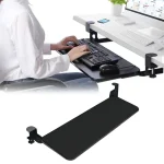 Pull Out Keyboard Tray Height Adjustable Drawer 1