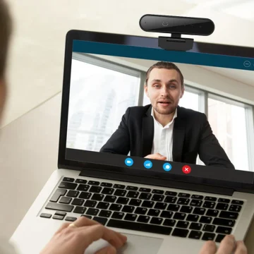 Windows Hello Facial Recognition Webcam with Mic 1