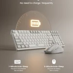 KM3 Wireless Keyboard and Mouse Combo 98-Key 3