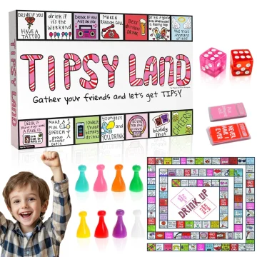 Party Cardboard Board Game Set for Groups 1