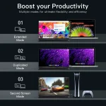 14 Inch Compact Travel Monitor 1080P USB-C HDMI 3