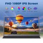 15.6-Inch FHD Portable Monitor USB-C HDMI 2
