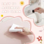 Kids Plastic Activity Table 2 Chairs Toddler 6