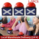 Red Trivia Buzzer Button with Light and Sound 1