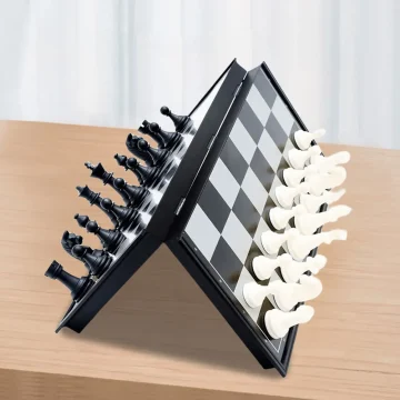 Folding Magnetic Chess Set 19.5cm Travel Board 1