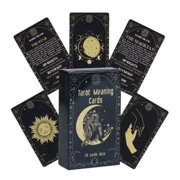 78 Tarot Meaning Cards English Oracle Deck 1