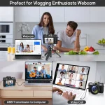 64MP 4K WIFI Vlog Camera with 3-inch Flip Screen 3