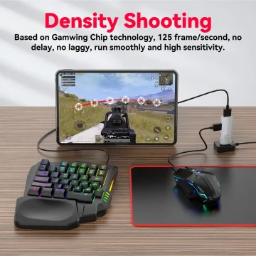 5-in-1 PUBG Mobile RGB Keyboard Mouse Converter 2