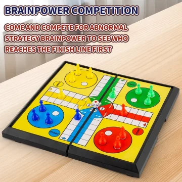 Portable Folding International Ludo Game Set 2