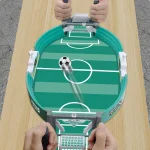 Mini Table Football Two-Player Soccer Game 5