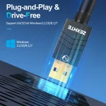 ELECTOP USB Bluetooth 5.4 PC Dongle 150m 2