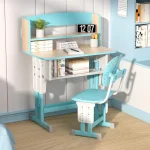 Kids Study Desk Chair Set Adjustable Drawer 3