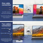 15.6-Inch FHD Portable Monitor USB-C HDMI 6