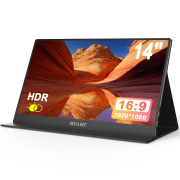 14 Inch Compact Travel Monitor 1080P USB-C HDMI 1