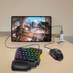 5-in-1 Mobile Game Converter RGB Keyboard Set 1
