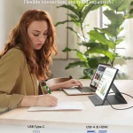 14 Inch Compact Travel Monitor 1080P USB-C HDMI 6