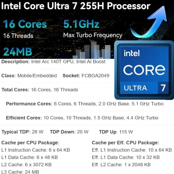 i9-13900H 16-inch Laptop 32GB 1TB Win11 Pro 2